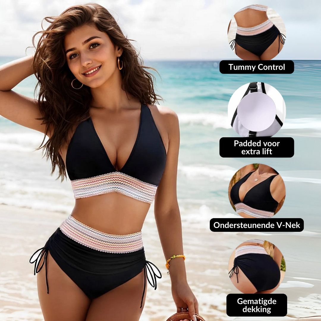 Gwen - High Waist Bikini Set